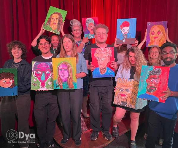 Comedy Republic "Paintings of Comedians"