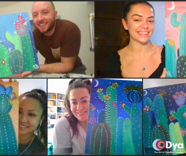 Empowering Teams with Innovative Art Sessions