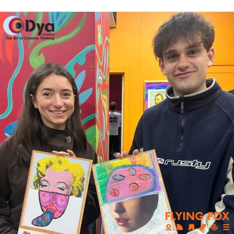 Flying Fox creative workshops at Dya Australia