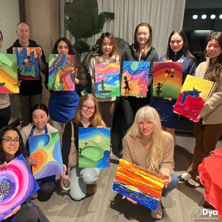 Inspiring creativity in communities through a Dya Australia resident creative workshop