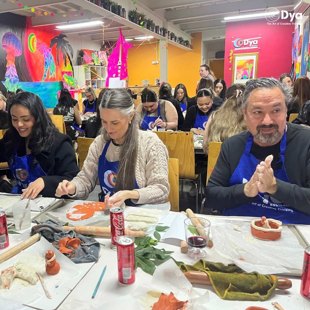 Team participating in an employee engagement activity in Melbourne