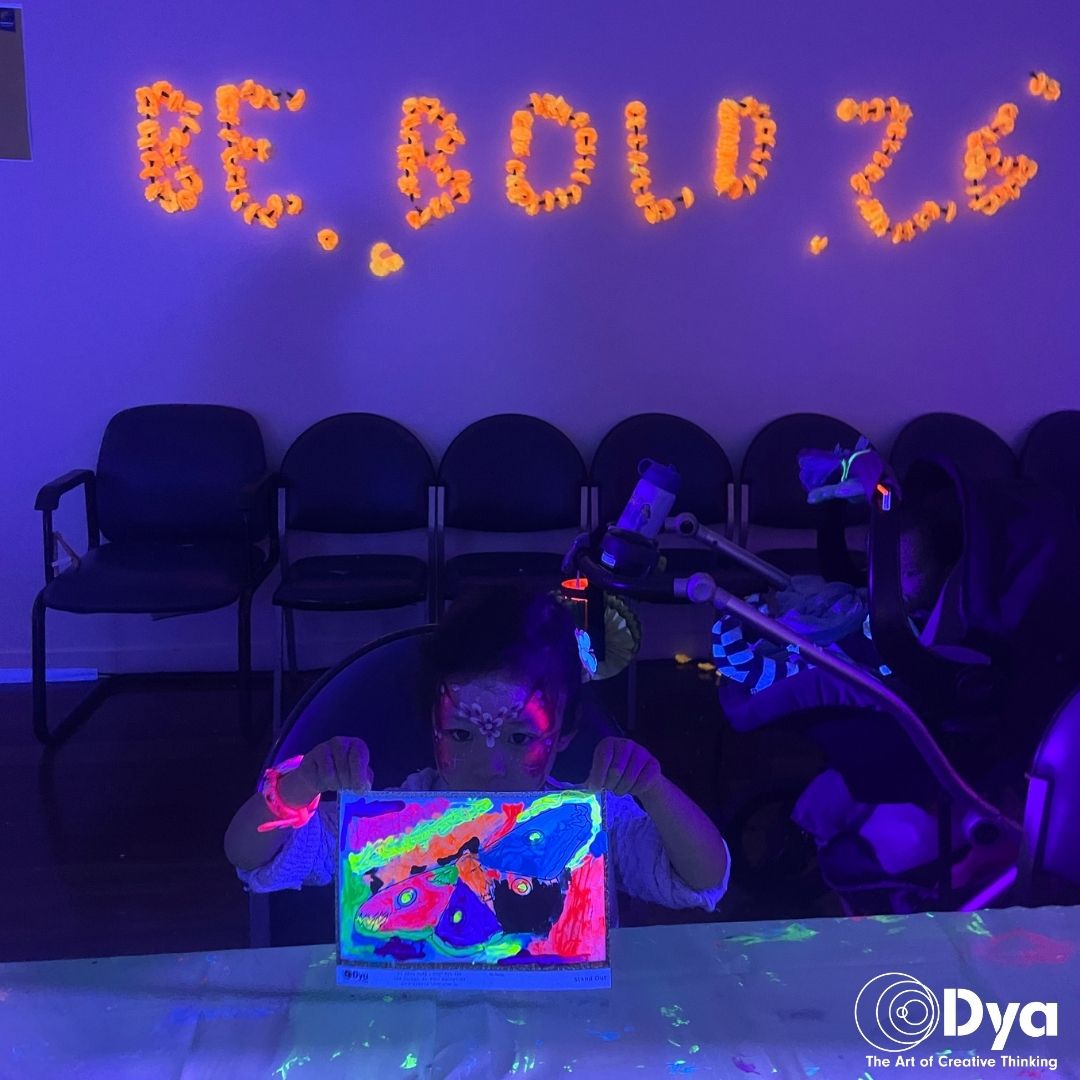 Dya Australia creative activation at Be Bold Festival 2026 in St Albans